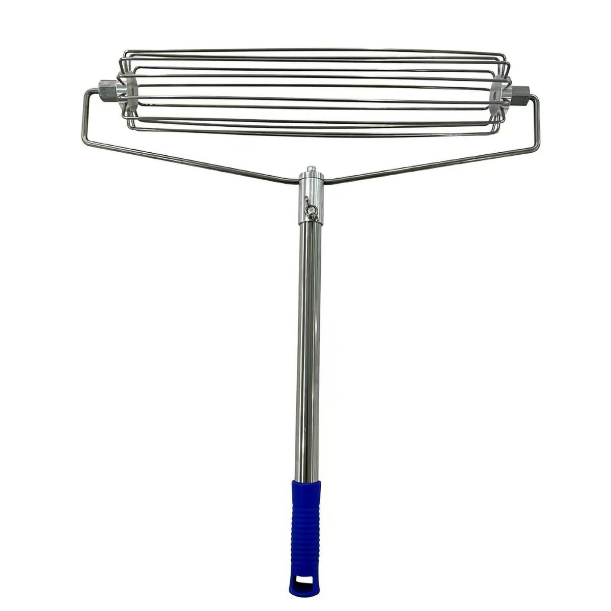 Roller Design Golf Course Rakes, Stainless Golf Sand Trap Bunker Simulator, Bunker Rake for High Jump Long Jump Track and Field Sandy Golf Course