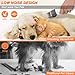 Arkyomi Dog Grooming Vacuum, Pet Grooming Kit with Clipper Nail Grinder, Pet Grooming Vacuum for Dogs Cats for Shedding Grooming 2L Dust Cup 10 Tools Home Cleaning