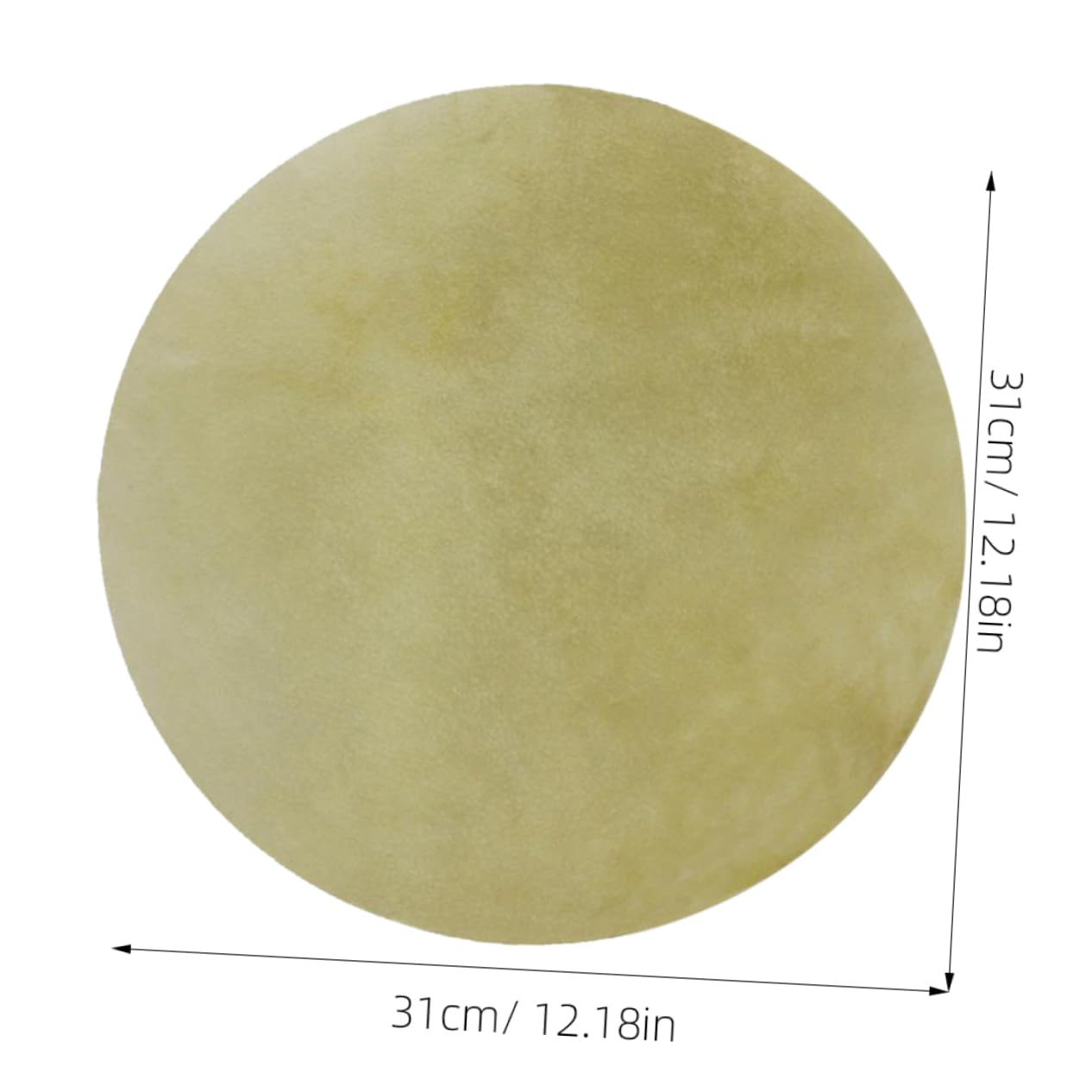 VICASKY Percussion Part 2pcs Drumheads Replacement Drum Skin for African Drum Congo