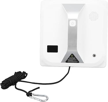 Window Cleaning Robot, Remote Control Window Vacuum Cleaner Automatic Window Cleaner with Water Spray Smart Window Glass Cleaner for High Rise, 2800pa Strong Suction, Low Noise