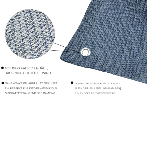 Tapis de sol camping imperméable et respirant pour terrasse