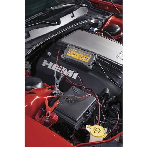 Gys - Gysflash 6.12 Caricabatterie Automatico 12V, 0.8/6A, Piombo, Caricatore Intelligente, Mantenitore, Moto, Auto, Moto D'acqua – 029378 - 11