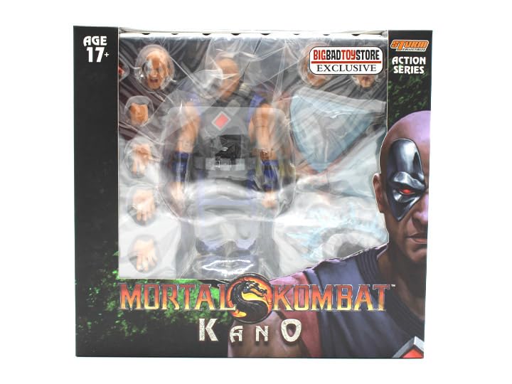Amazon.com: Storm Collectibles Mortal Kombat Vs Series Kano