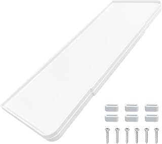 Earthtec 40271 Toilet Tank Cover Lid Replacement White-The Tanks Measures 21-3/16 inch (L) x 7-7/8 inch (W) x 1-1/8 inch (H)