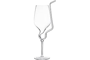 Party-Perfect Straw Wine Glass: Sip, Sip, Hurrah!