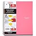 Five Star Wirebound Notebook, 1-Subject, 100 Wide-Ruled Sheets, 10.5 x 8 Inch Sheet Size, Pink (72013)