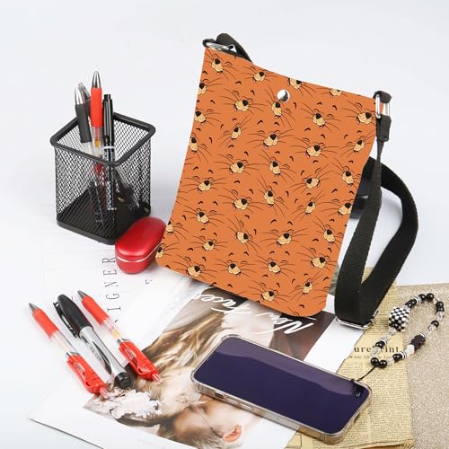 TOBGBE Cats T Crossbody Bag Face Character Bag Cat Movie Inspired Fans Gifts France Travel Purse Bag2