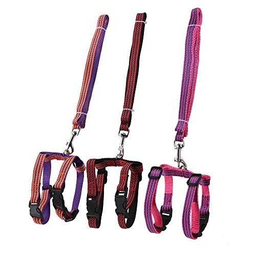 Lusaya Cat Leash, Kitten Adjustable Strap, Simple And Practical Design Is More Suitable For Adult Cats And Kittens To Use In Spring And Summer, Pink, 4Ft #TOP6