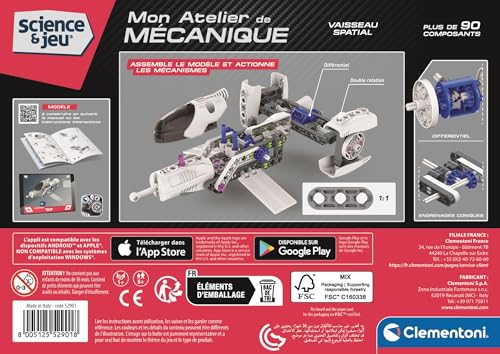 Vaisseau spatial CLEMENTONI - vue 4