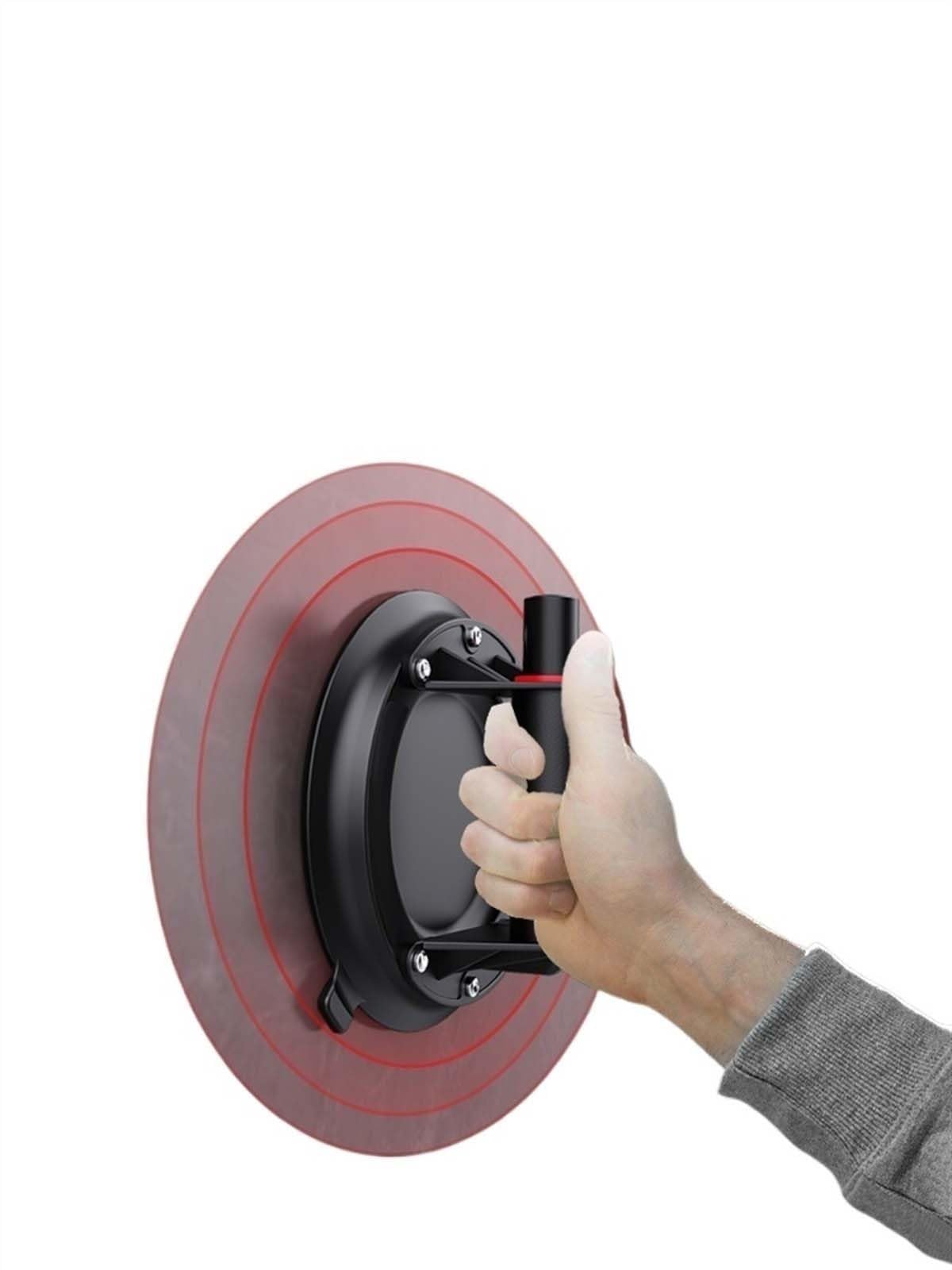 XXUDONG Vacuum Suction Cups, Large Wrench Pump Type Glass Suction Powerful Heavy-Duty Tiling Tool Marble Extractor Plane Retainers (Size : 8 inches [2 pcs] (Carton))