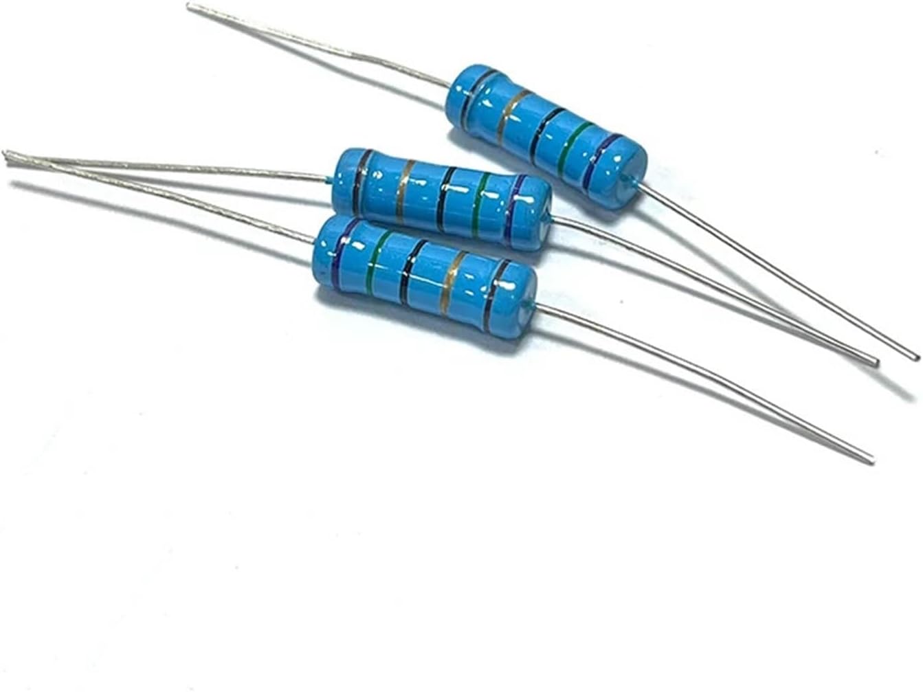 3W 7.5R 75R 750R 7.5K 75K 750K 7R5 75 750 Ohm R K Accuracy 1% Resistance 0.1R-910K Metal Film Resistor(MF 3W 16R 10pcs)
