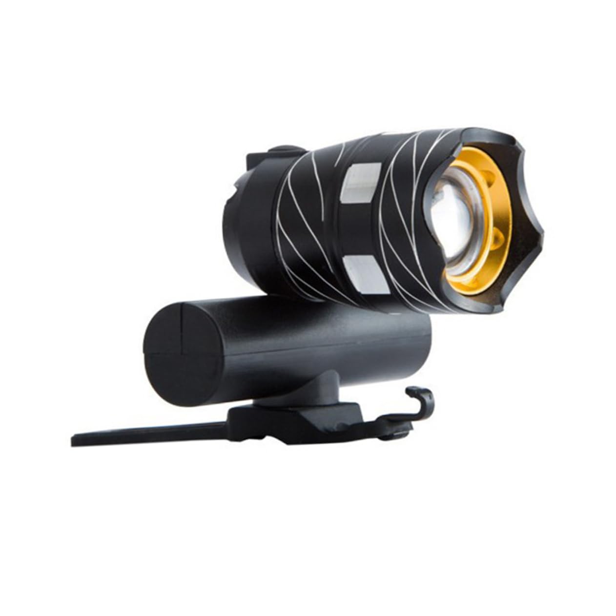 POPETPOP Mountain Bike Headlight Night Light for Cycling Front Lamp for Road Biking City Commuting Compact Design for Versatile Usage Black Bicycle Light