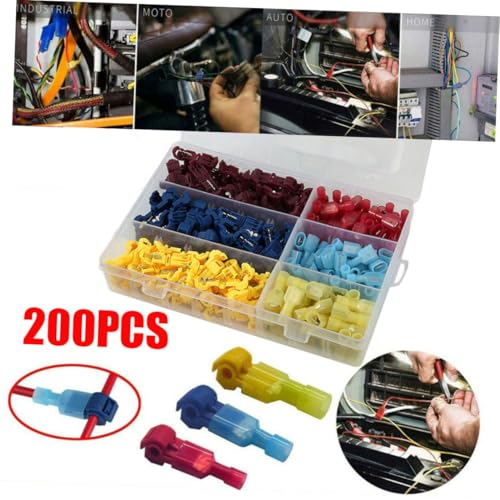 Connecteurs de Sertissage Étanches Connecteurs Isolants 200pcs - 5