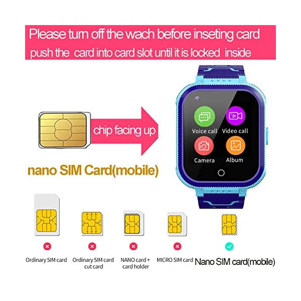 4G-Kids-Smart-WatchKids-Phone-Smartwatch-w-GPS-TrackerCallAlarmPedometerCameraSOSTouch-Screen-WiFi-Bluetooth-Wrist-Watch-Boys-Girls-Smartphone3-12-Years-Old-Children-Student-Birthday-Gifts cjc 4G Kids Smart Watch w GPS Tracker,Kids Phone Smartwatch w Camera,Call,Pedometer,SOS,Touch Screen WiFi Wrist Watch Boys Girls Smartphone,3-15 Years Old Children Student Birthday Gifts(Blue)
