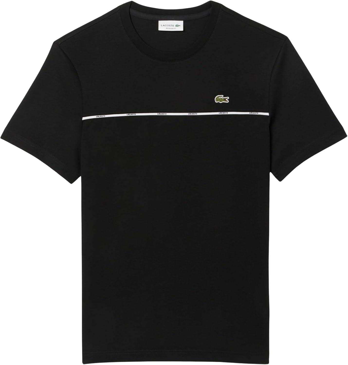 Lacoste Mens Trim Cotton Jersey T-Shirt - Image 5