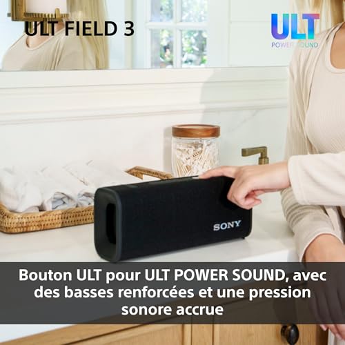 Enceinte Bluetooth ULT Field 3 Sony compacte gris forêt - 4