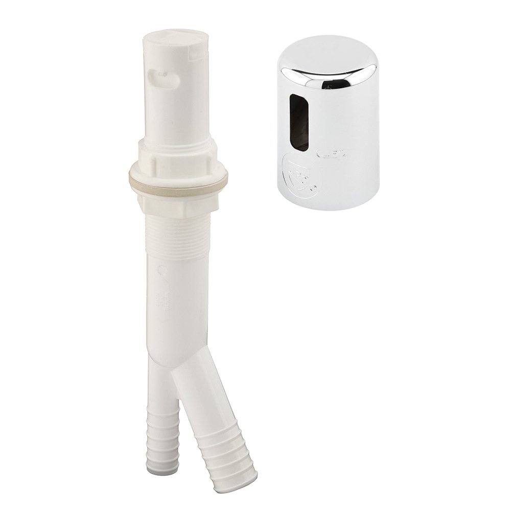 Prime Line MP53040 Dishwasher Air Gap, Polyethylene Construction, Chrome, UPC & IAPMO Approved, Pack of 2