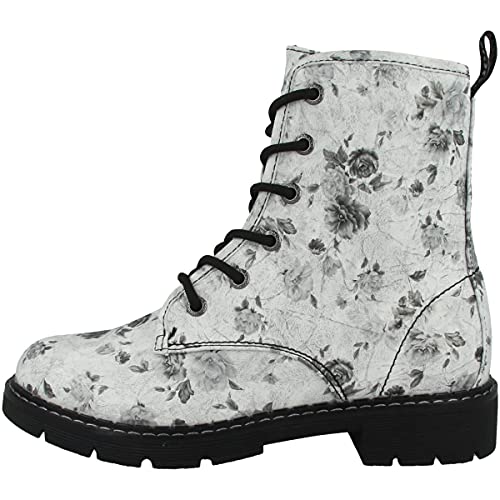 Dockers by Gerli 45pn201, Bottes Rangers Femme, Blanc (Weiss/Schwarz 501), 39 EU Cover
