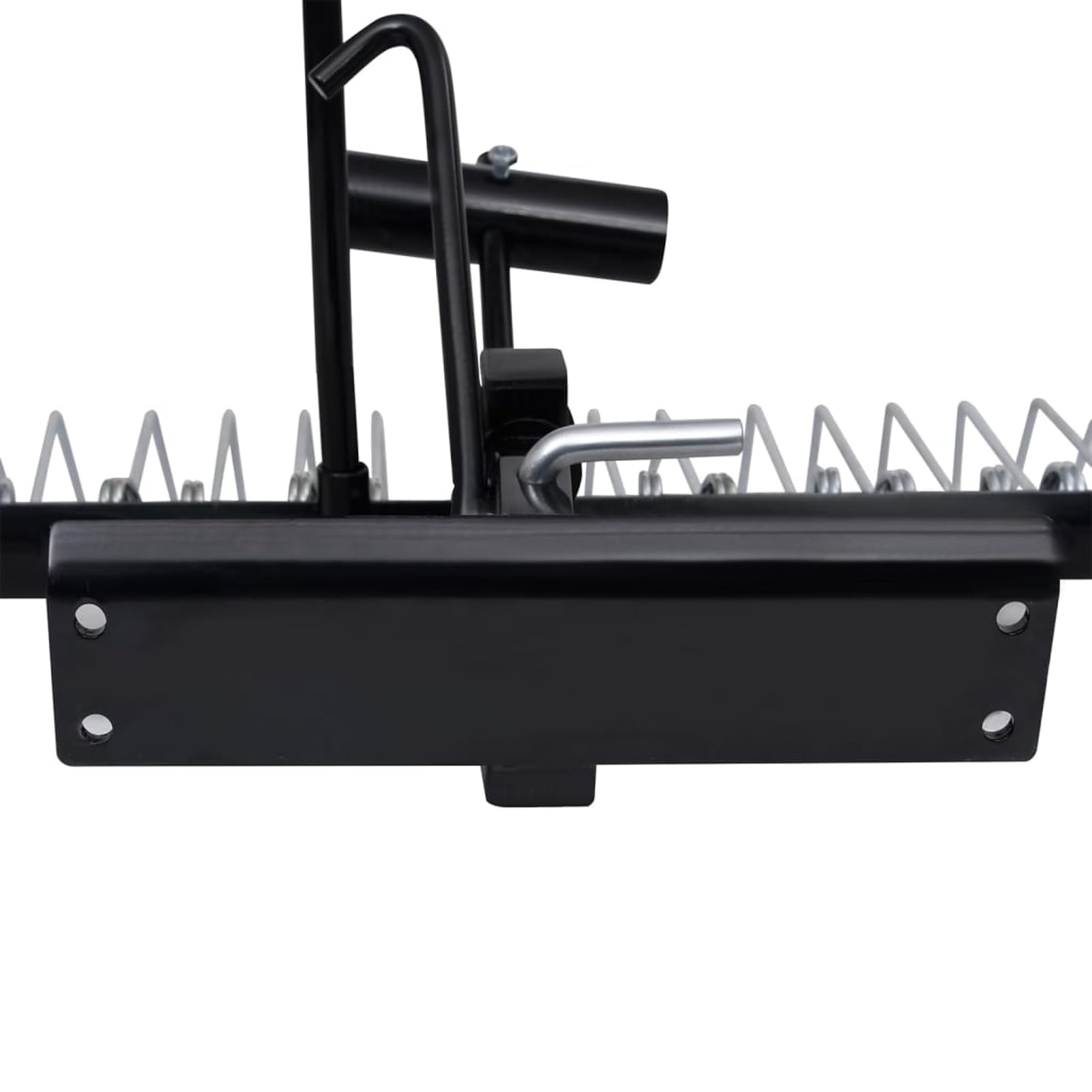 Gecheer Arieggiatore per Tosaerba Portatile, Rimozione Muschio e Paglia, Larghezza 109 cm, Acciaio Zincato, Scarificatore Prato per Giardini Grandi