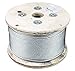 RK Wire Rope, 7x19 Galvanized Aircraft Steel Cable, 1/4-Inch, 500 Feet