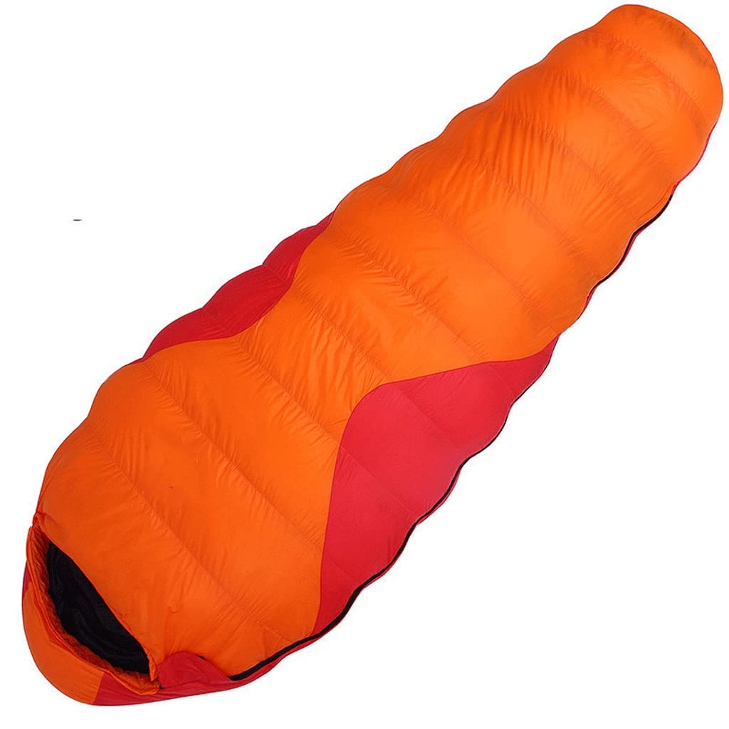 Na zewnątrz Wiosna, lato, jesień i zima Śpiwór kempingowy Model mumii Śpiwór puchowy Pocieszyciel kempingowy (D 210 * 80 * 50 cm)