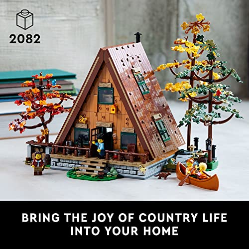 Ideas A-Frame Cabin 21338 - Set di esposizioni da collezione - Lego - Immagine 1