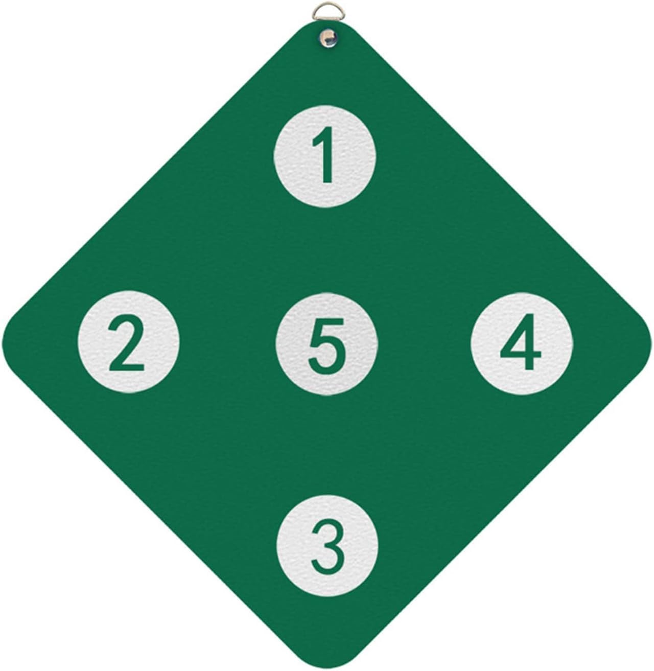Fencing Target Wall-Mounted Training Equipment with Five Bullseye Scoring Zones for Saber, Foil, and Epee Self-Training Home Practice Skill Improvement Tool