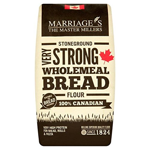 Marriage's Very Strong Canadian Wholemeal Flour - 1.5kg (3.31lbs)