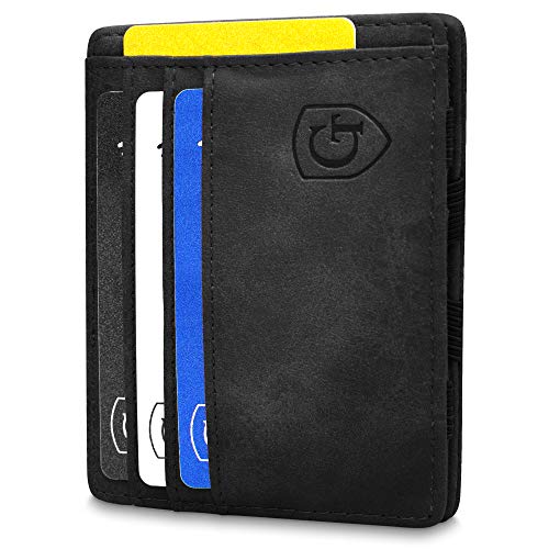 GenTo® Nevada - Geldbörse Herren - TÜV geprüft - Magic Wallet - Magischer Geldbeutel mit großem Münzfach - Inklusive Geschenkbox - Smart Wallet - Portemonnaie Männer | Design Germany