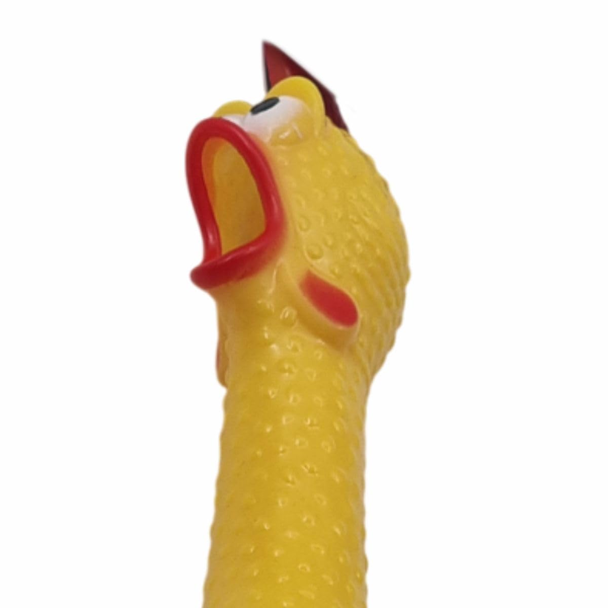Squeaky Chicken Dog Toy - Durable Plastic Squeaker Toy for Dogs - Fun Noisy Toy for Chewing Fetch & Play - 40cm Long - Image 3