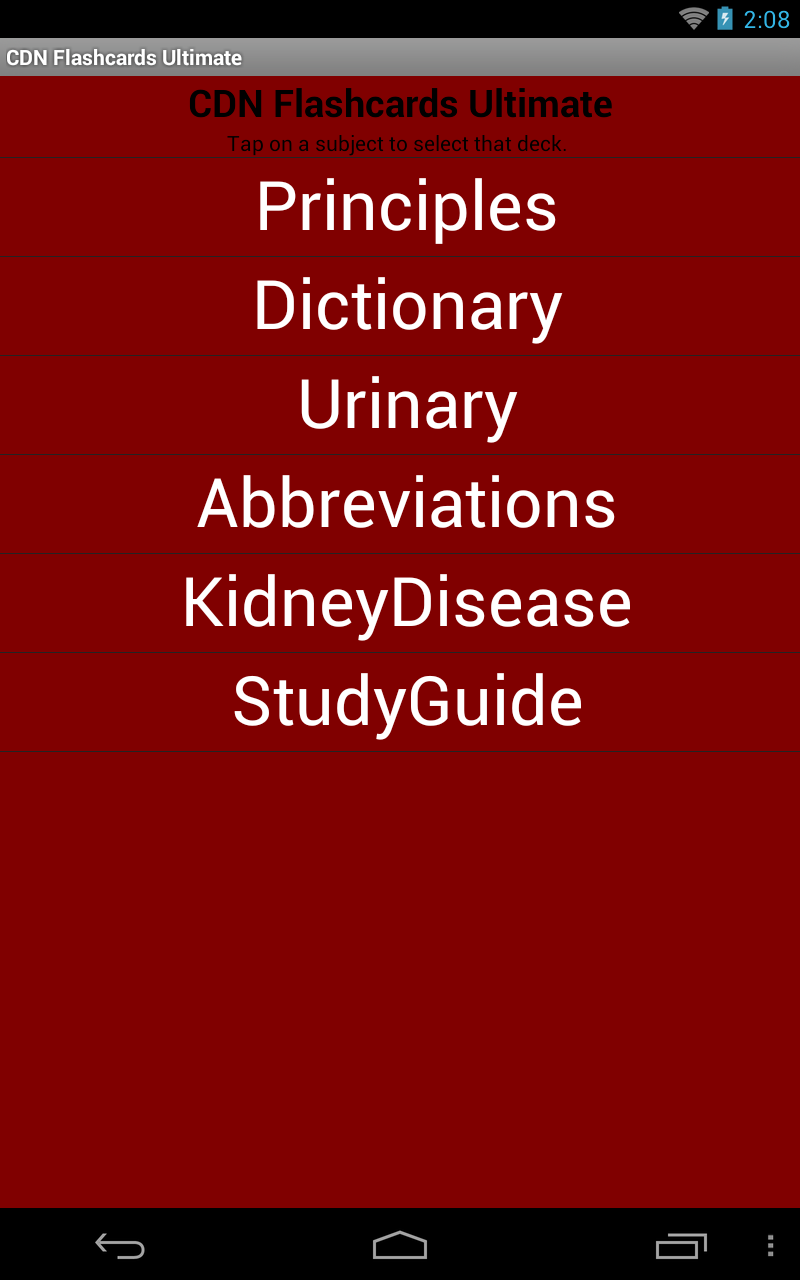 CDN Flashcards Ultimate - App on Amazon Appstore
