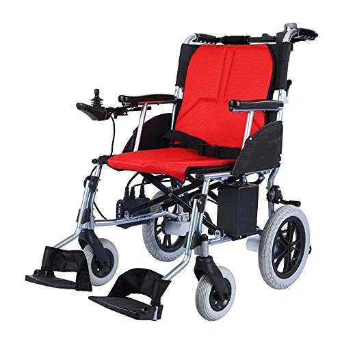 KUAW Ayuda para Caminar eléctrica Batería de Litio Plegable Ligera 11V 20Ah Apta for Personas Mayores y discapacitadas