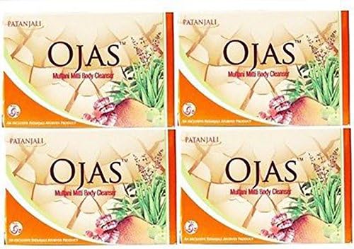 Natural Ayurvedic Soap with Herb Oils and Multani Clay 2x75g (2x2.6oz) From India