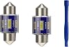 FSLPQP Bombillas LED festón de 31 mm, 1.22” sin errores Canbus, chip LED 1860 SMD blanco 6500K, DE3175 DE3021 DE3022, para luz interior, súper brillantes para luz de techo, mapa, puerta, cortesía y placa (2 piezas) 1