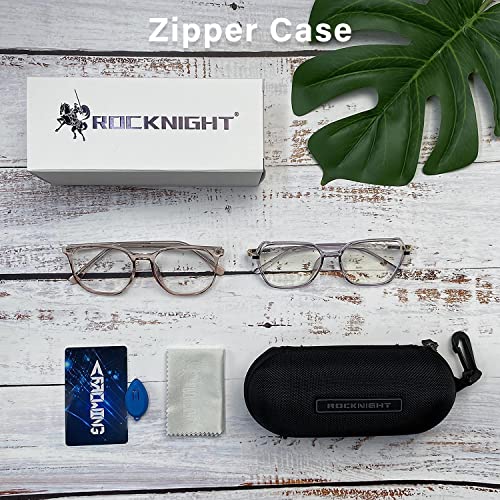 Image of ROCKNIGHT blue light glasses for women anti eyestrain headache,2 pack for computer gaiming tv and phones