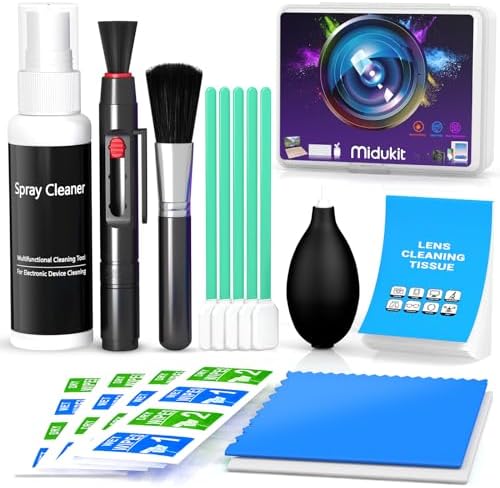 Camera Cleaning Kit, Camera Lens Cleaning Kit for Digital SLR Cam...