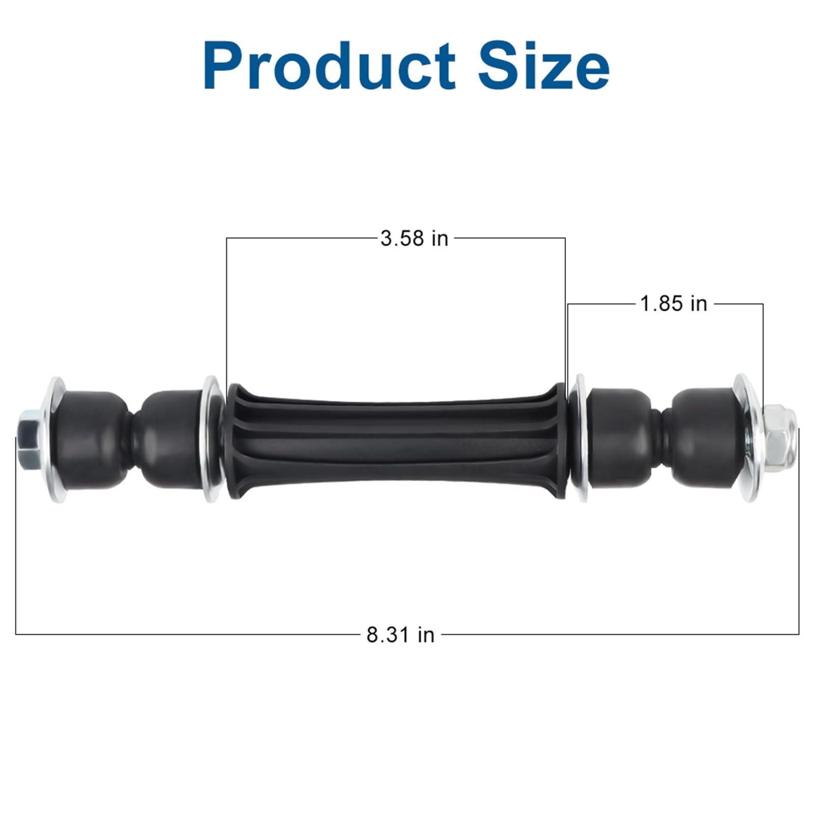 Stabilizator samochodowy Przedni stabilizator łącznik drążka stabilizatora pasuje do Chevy Silverado Avalanche Suburban Cadillac Escalade GMC Sierra