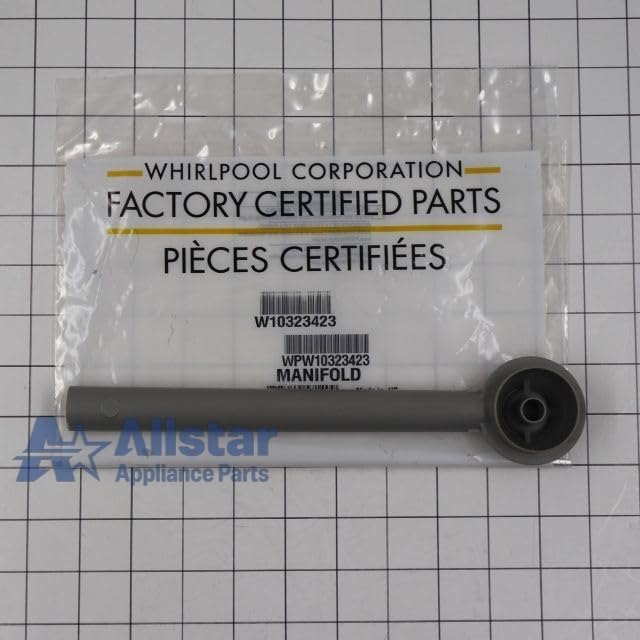 WPW10323423 Dishwasher Middle Spray Arm Manifold