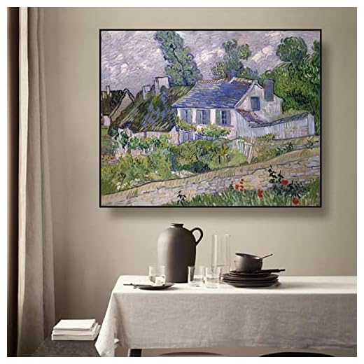 Canvasmålning Claude Monet kopia plommonträd i blom konstverk bild vardagsrum sovrum heminredning tryck 40 x 40 cm inbyggd ram