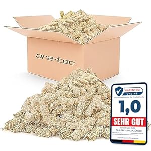 Ora-Tec 2,5 KG Bio Holzwolle Anzünder