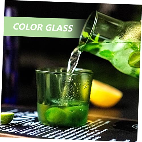 Set Unomor Green Cup con vaso y botella de vidrio miniatura 4