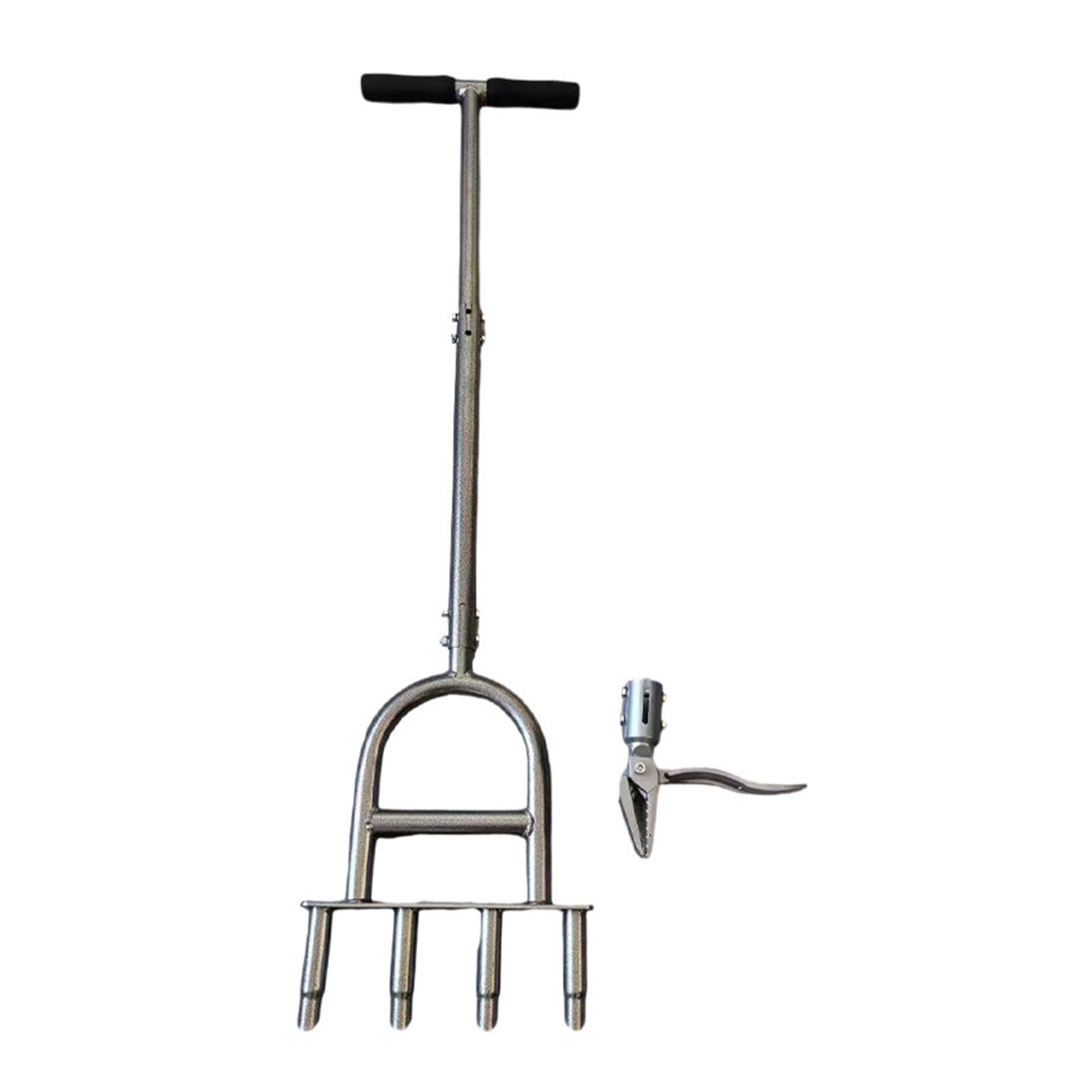 Trapano professionale per suolo e sarchiatore manuale combinato con manico ergonomico per attività di giardinaggio perforatore resistente