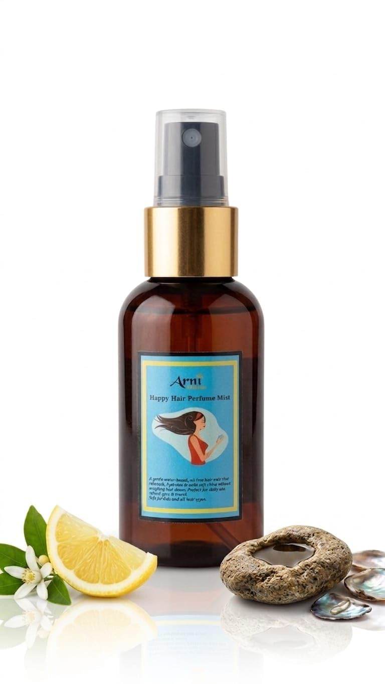 Happy Hair Perfume Mist Water-Based Oil Free Hydrating Hair Mist for Long Lasting Freshness Safe for Kids and Suitable for All Hair Types-image-41