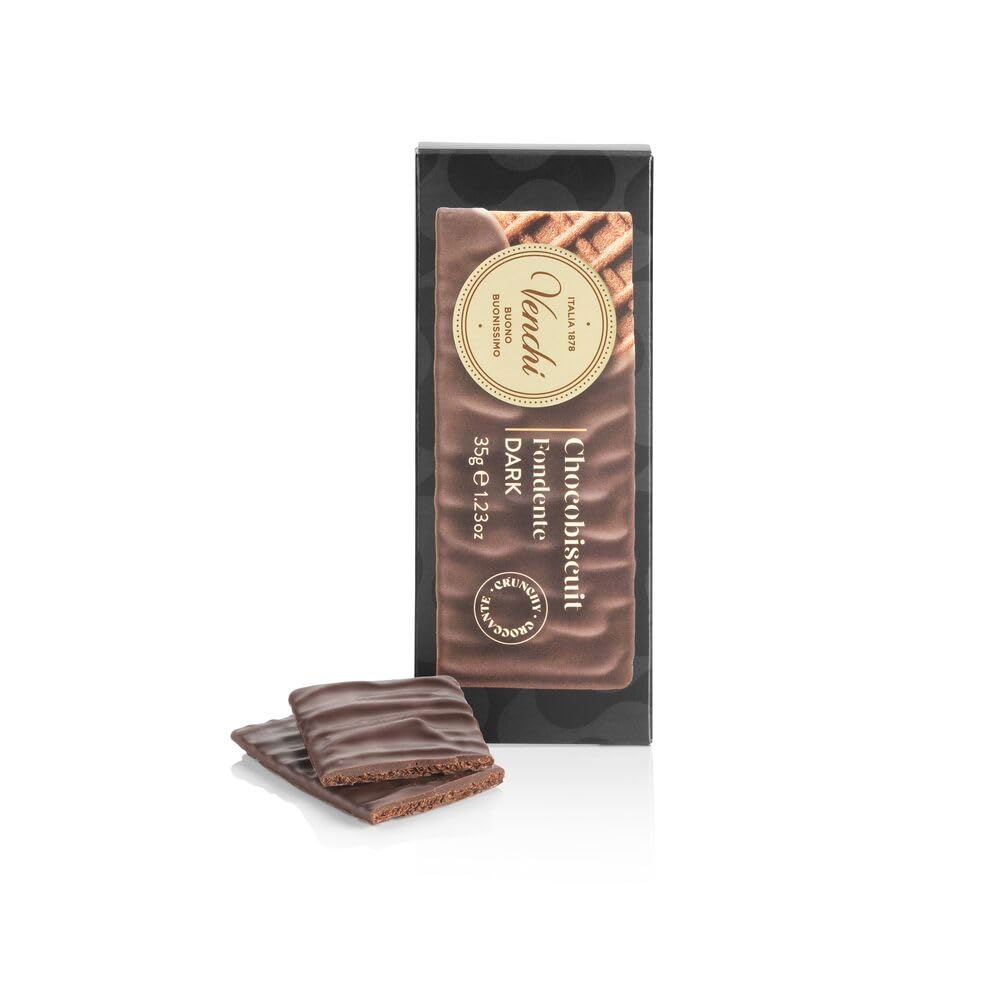 Venchi - Snack ChocoNougatine con “Avellana Piamonte IGP” Caramelizada, Chocolate Negro 60% y Granillo Chocoviar 75%, 35 g, Sin Gluten, Vegano, Sin Colorantes y Sin Conservantes, Idea Merienda — view 7