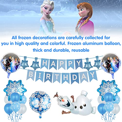 Frozen Party Decorazione di Compleanno Palloncino