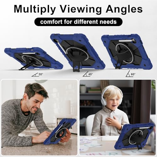 Funda antigolpes Samsung Tab S9 FE 2023: protección integral con soporte 360° 4