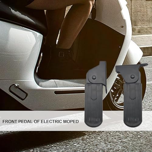 aakichi Electric Scooter Footrest Pair, Black - Image 5