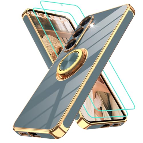 Coque Galaxy S25 grise idéale pour visionner vos vidéos avec béquille
