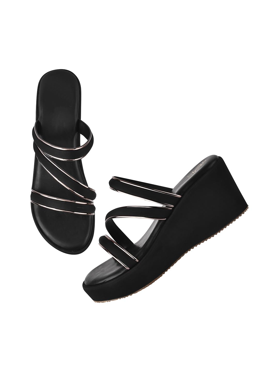 Trending Stylish Fashion Sandal office Platform Wedges Heels Party Sandals For Womens & Girls-image-43