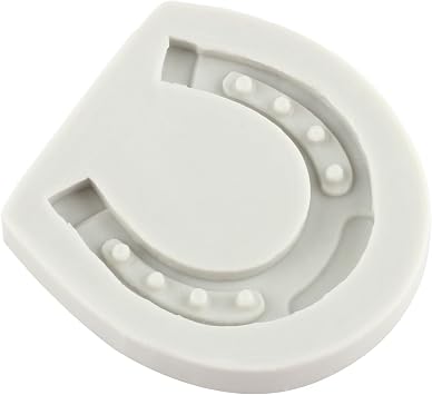 Sijiangmold Horse Silicone Mold Horseshoe Fondant Molds Set of 3